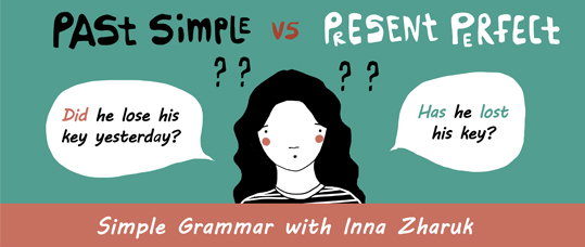 Past Simple vs Present Perfect (English-Russian)